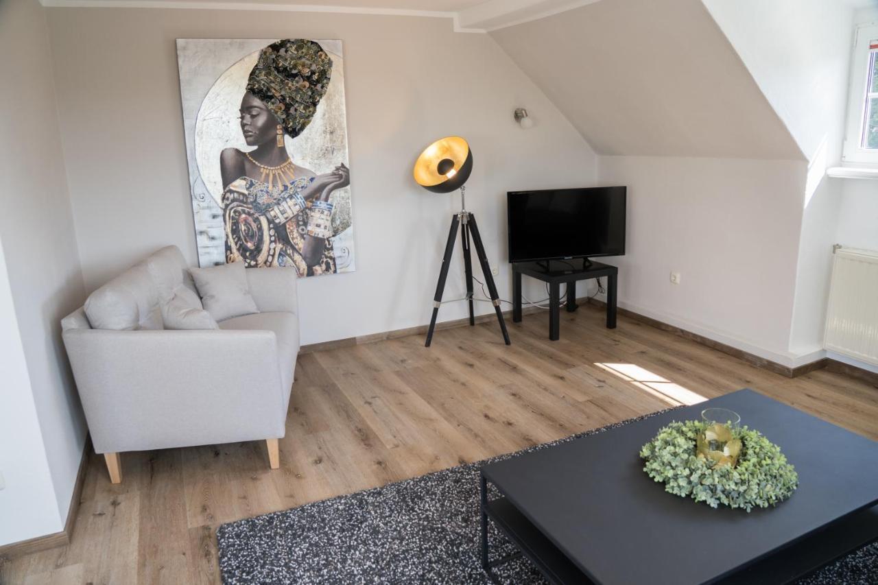 Urlaubsfreude Biedermann Haus Gluecksstein - Mondstein Apartment Бад Шандау Екстериор снимка
